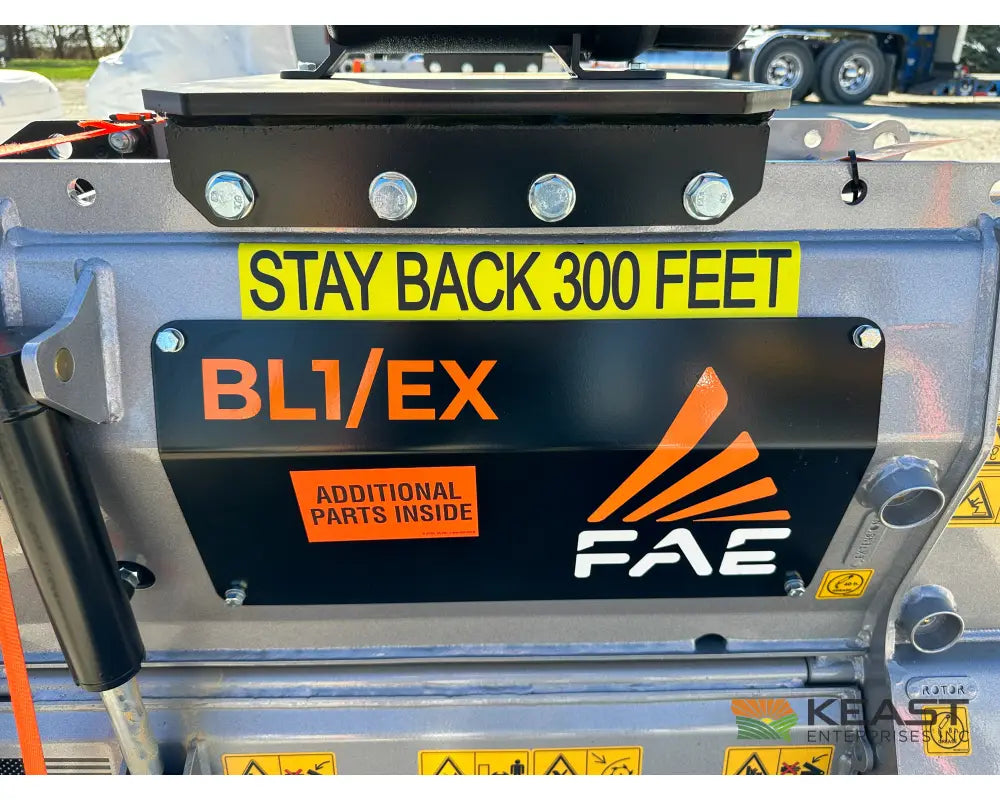 FAE BL1/EX/VT 75 Excavator Mulcher - Variable Piston Motor Bite Limiter Rotor Mulchers