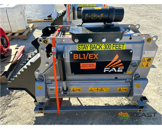 FAE BL1/EX/VT 75 Excavator Mulcher - Variable Piston Motor Bite Limiter Rotor Mulchers