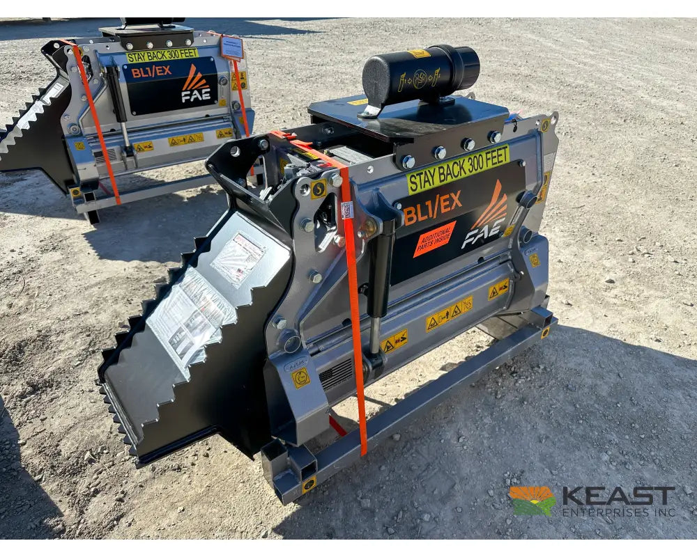 FAE BL1/EX/VT 75 Excavator Mulcher - Variable Piston Motor Bite Limiter Rotor Mulchers
