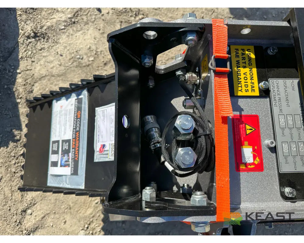 FAE BL1/EX/VT 75 Excavator Mulcher - Variable Piston Motor Bite Limiter Rotor Mulchers