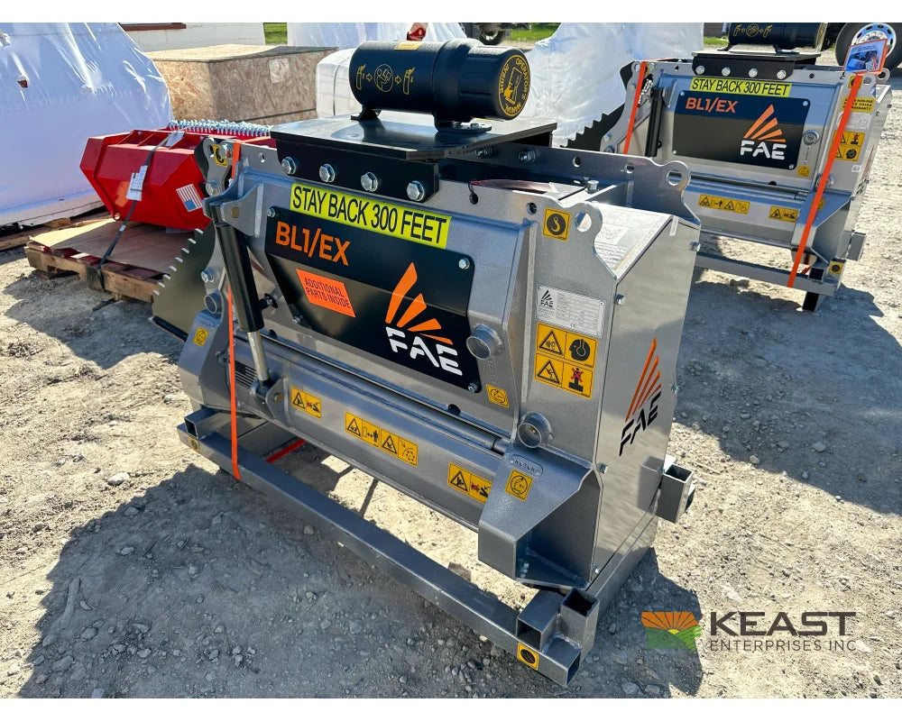 FAE BL1/EX/VT 75 Excavator Mulcher - Variable Piston Motor Bite Limiter Rotor Mulchers