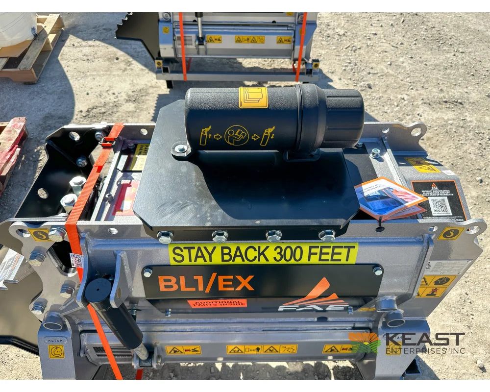 FAE BL1/EX/VT 75 Excavator Mulcher - Variable Piston Motor Bite Limiter Rotor Mulchers