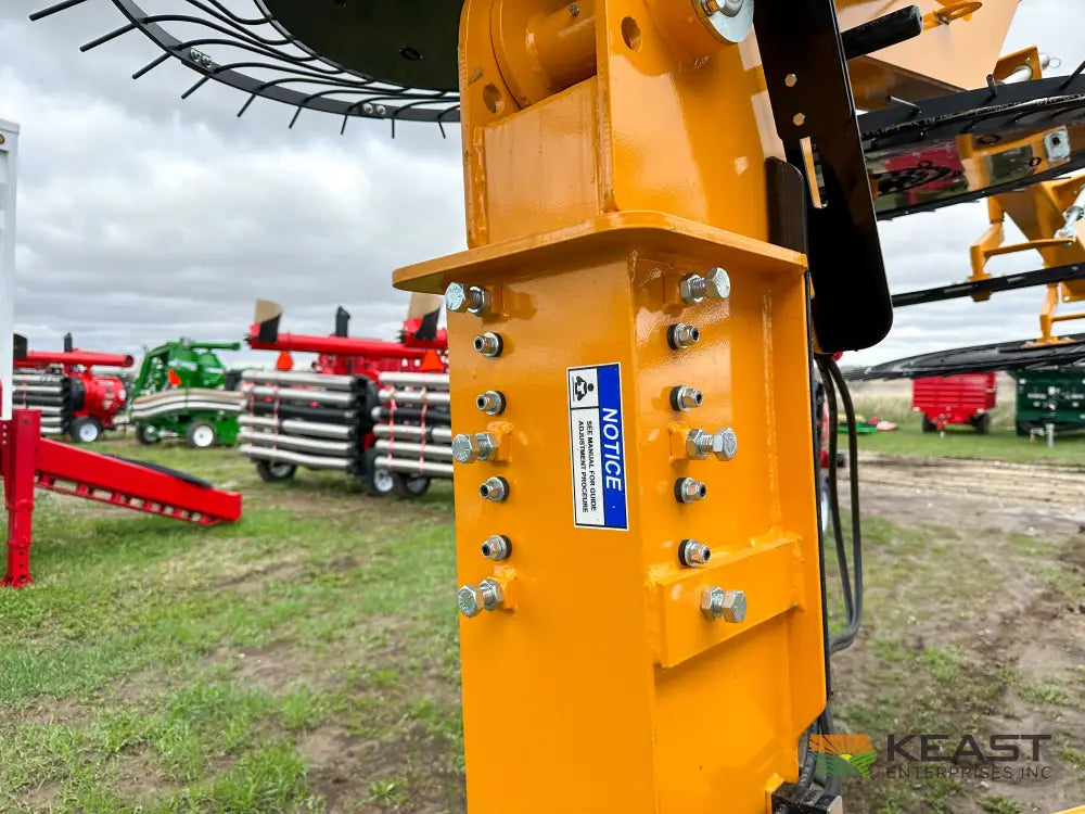Fair 1500 15 Wheel Hay Rake - 28’ Working Width 60’’ Wheels 3 in 1 Turn Fluff and Merge Hay Rakes