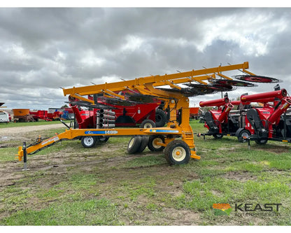 Fair 1500 15 Wheel Hay Rake - 28’ Working Width 60’’ Wheels 3 in 1 Turn Fluff and Merge Hay Rakes