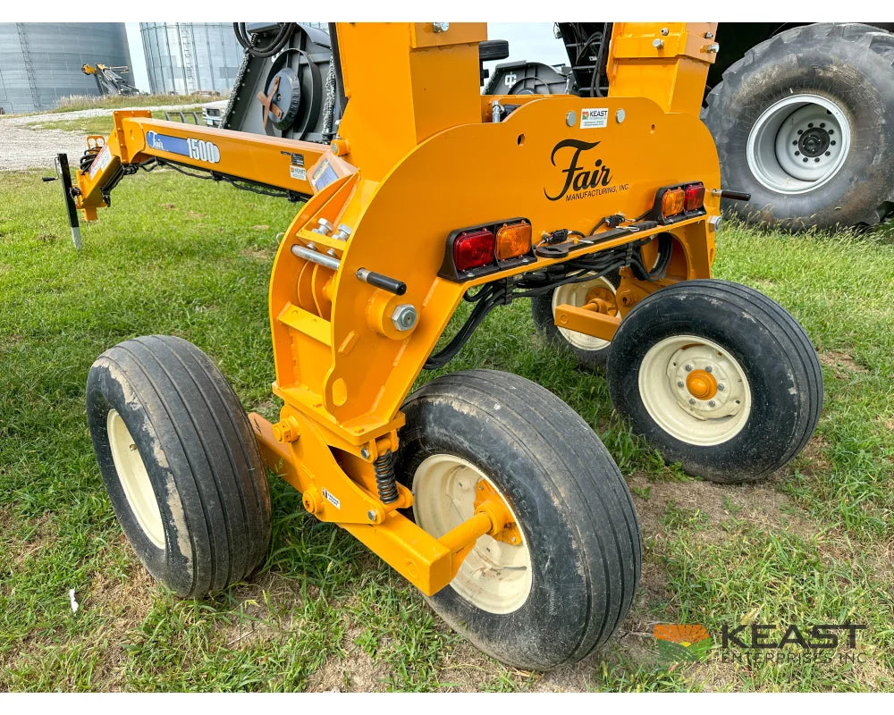 Fair 1500 15 Wheel Hay Rake 28’ Working Width 60’’ Wheels 3 in 1 Turn Fluff and Merge - Hay Rakes
