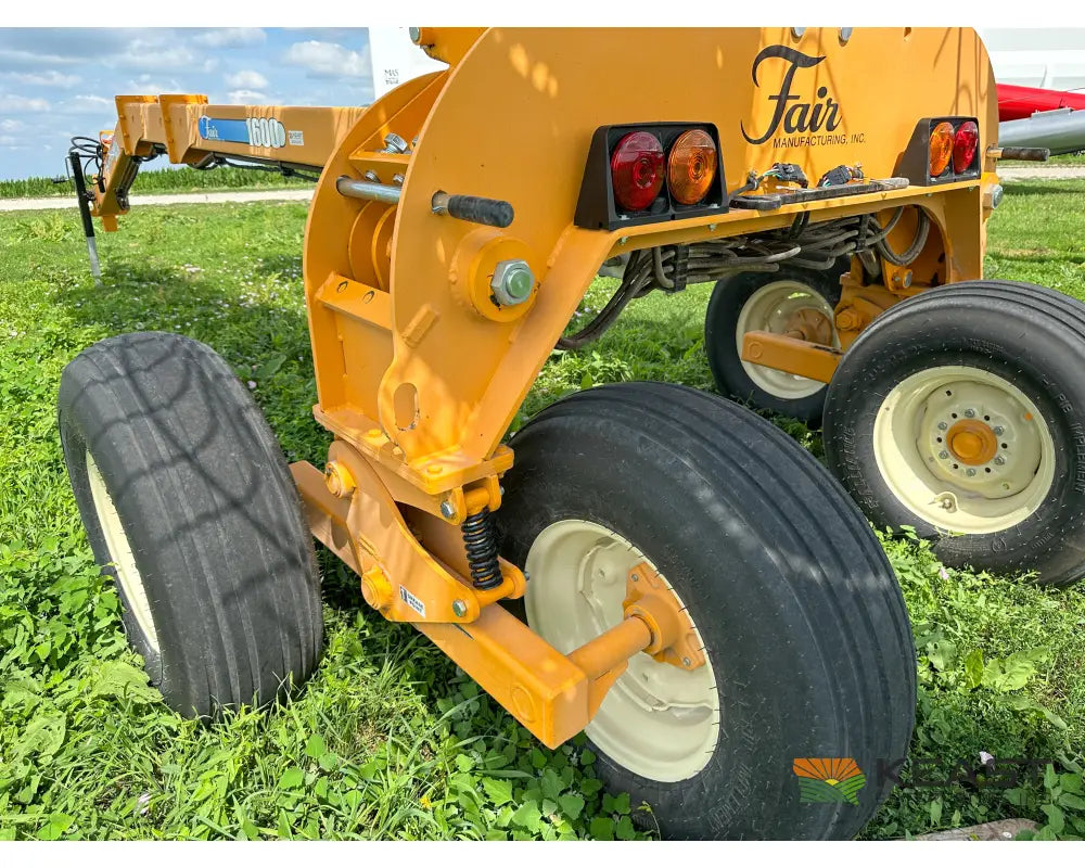Fair 1700 17 Wheel Hay Rake - 32’ Working Width 60’’ Wheels 3 in 1 Turn Fluff and Merge Hay Rakes