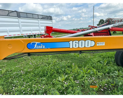 Fair 1700 17 Wheel Hay Rake - 32’ Working Width 60’’ Wheels 3 in 1 Turn Fluff and Merge Hay Rakes