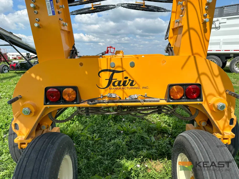 Fair 1700 17 Wheel Hay Rake - 32’ Working Width 60’’ Wheels 3 in 1 Turn Fluff and Merge Hay Rakes