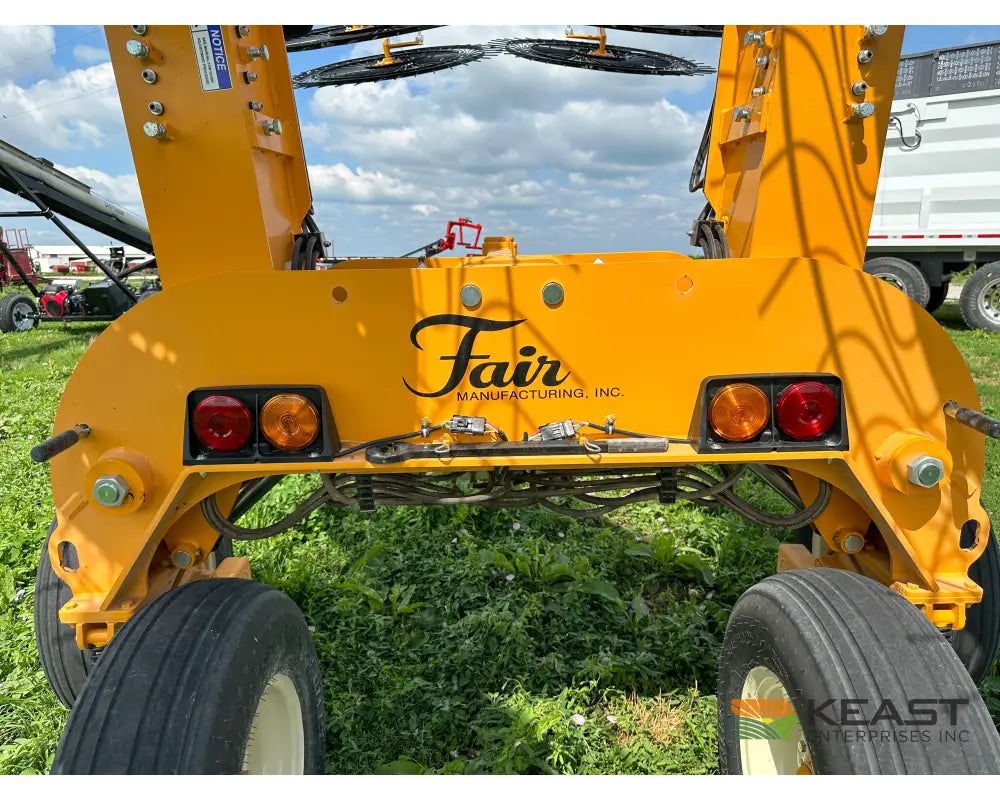 Fair 1700 17 Wheel Hay Rake - 32’ Working Width 60’’ Wheels 3 in 1 Turn Fluff and Merge Hay Rakes