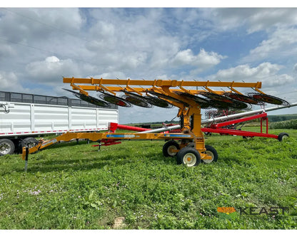 Fair 1700 17 Wheel Hay Rake - 32’ Working Width 60’’ Wheels 3 in 1 Turn Fluff and Merge Hay Rakes