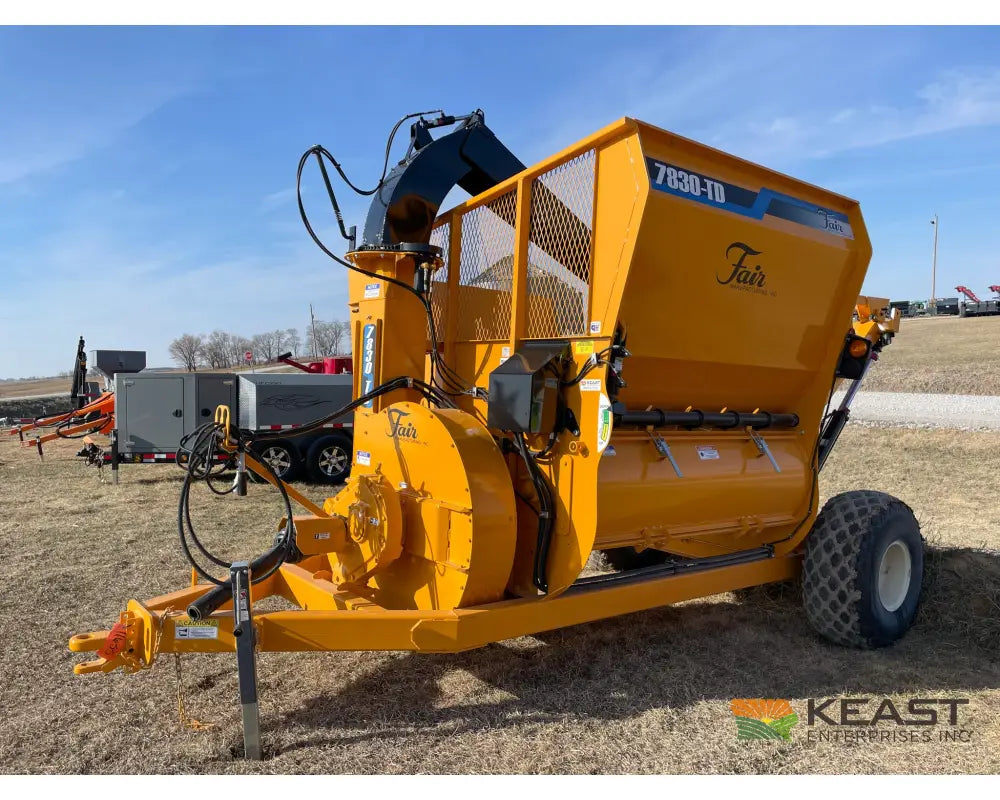 Fair 7830TD Bale Processor Integrated Fan and Blower Bale Processors