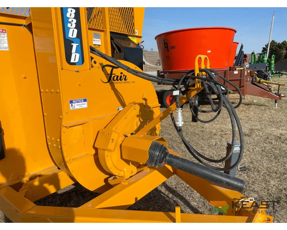 Fair 7830TD Bale Processor Integrated Fan and Blower Bale Processors