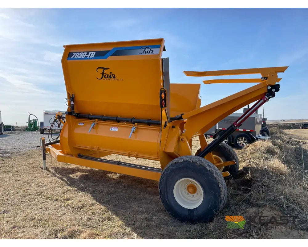 Fair 7830TD Bale Processor Integrated Fan and Blower Bale Processors