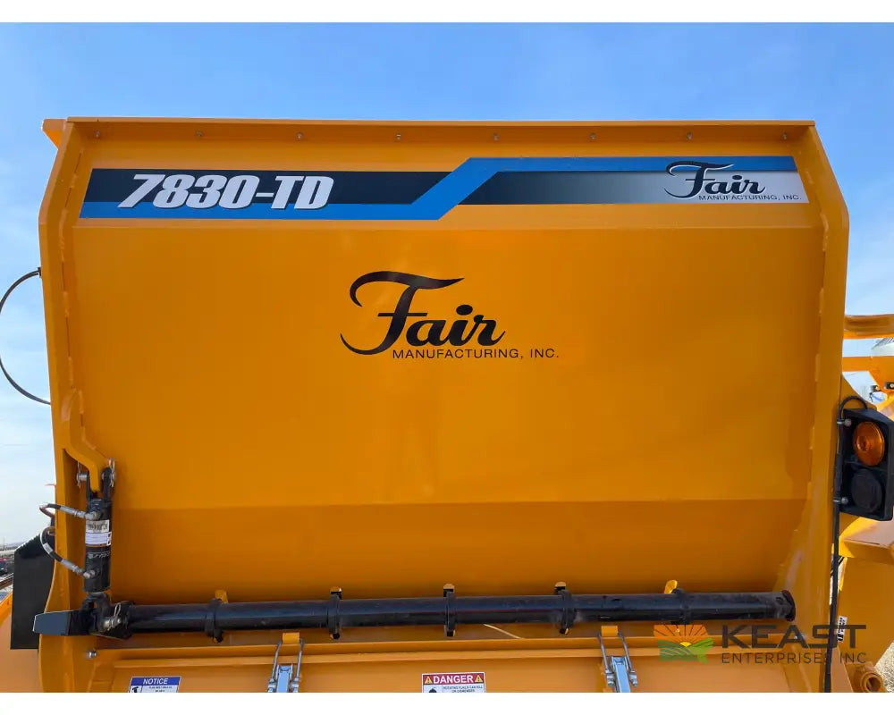 Fair 7830TD Bale Processor Integrated Fan and Blower Bale Processors