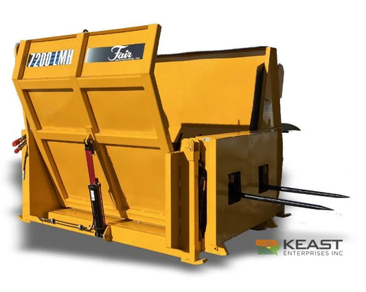 Fair Mfg 7200 LMH Payloader Bale Processor