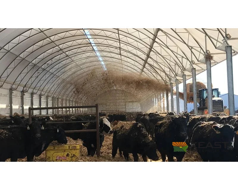 Fair Mfg 7200 LMH Payloader Bale Processor 98’’ Working Width 3 Bale Capacity Bale Processors