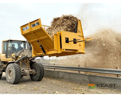 Fair Mfg 7200 LMH Payloader Bale Processor 98’’ Working Width 3 Bale Capacity Bale Processors