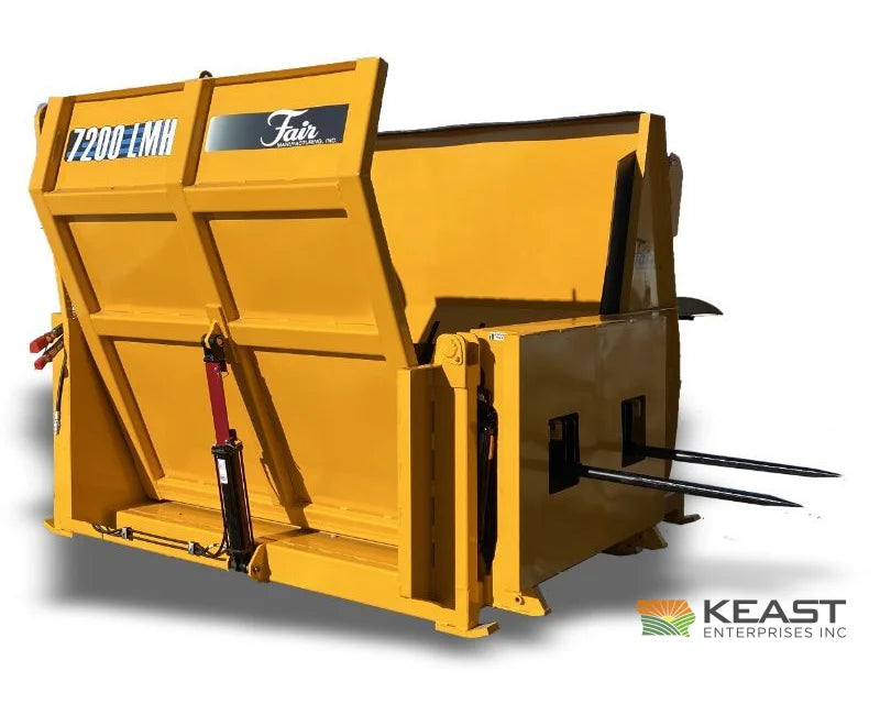 Fair Mfg 7200 LMH Payloader Bale Processor
