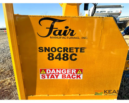 Fair Mfg 848C PTO Snowblower 8’ Working Width Snowblowers
