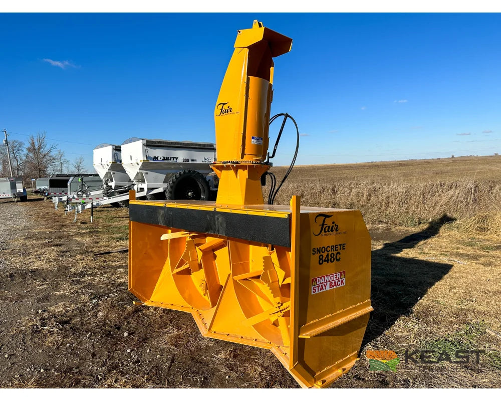 Fair Mfg 848C PTO Snowblower 8’ Working Width Snowblowers