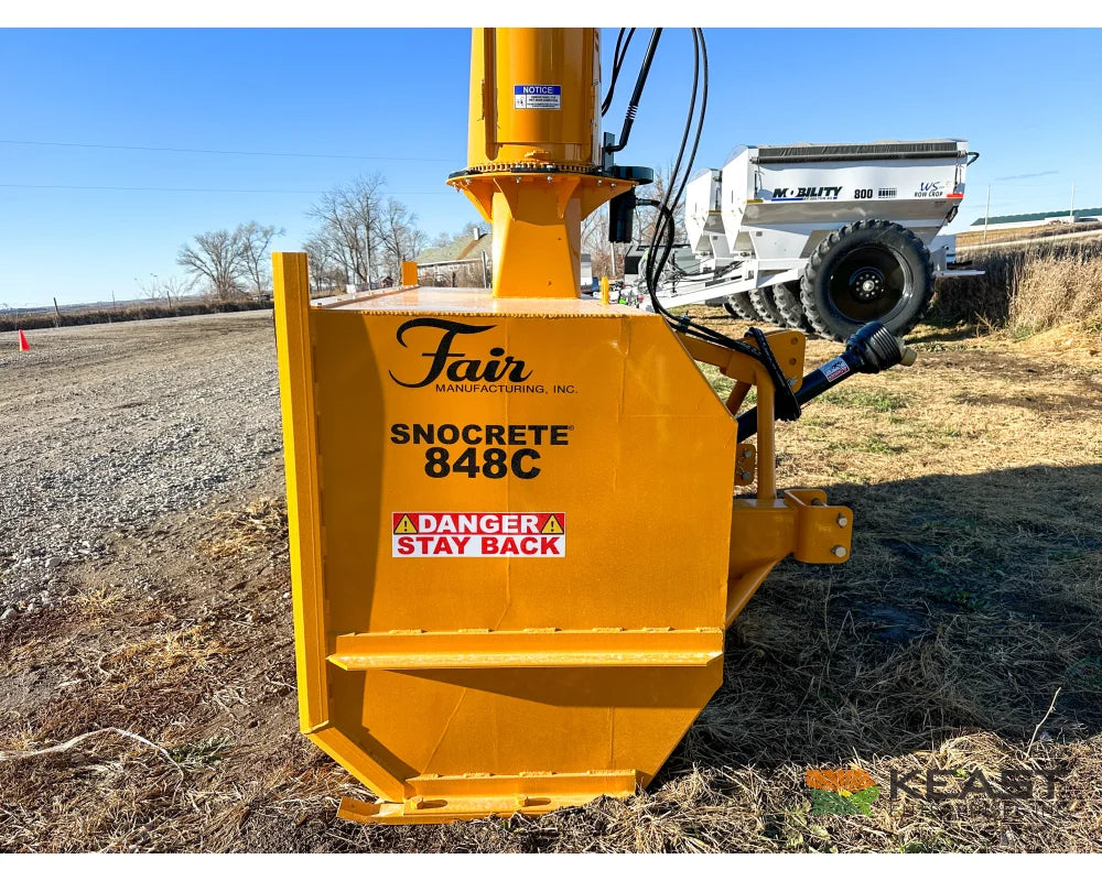 Fair Mfg 848C PTO Snowblower 8’ Working Width Snowblowers