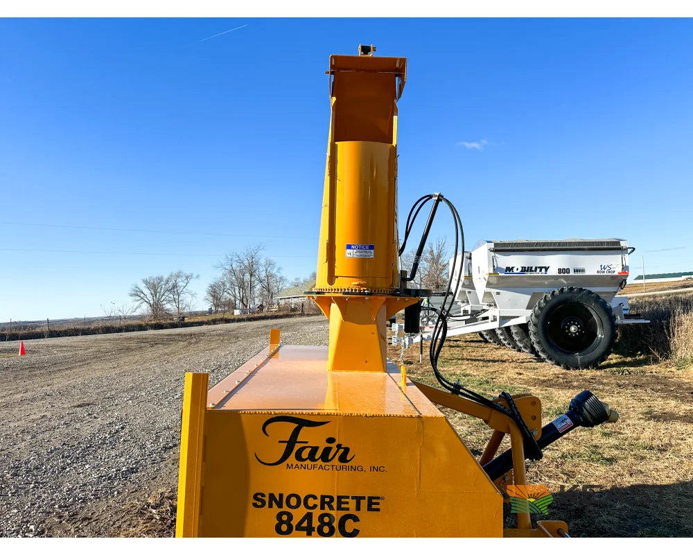 Fair Mfg 848C PTO Snowblower 8’ Working Width Snowblowers