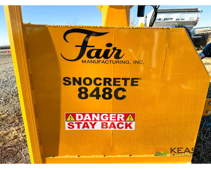 Fair Mfg 848C PTO Snowblower 8’ Working Width Snowblowers