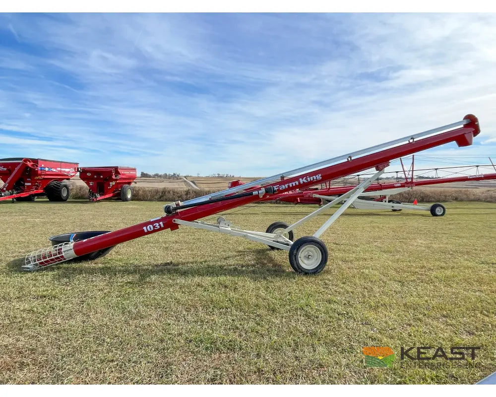 Farm King 1031 Auger - 10’’ x 31’ Cage Style Intake Augers