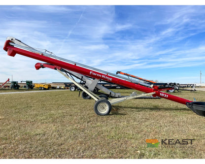 Farm King 1031 Auger - 10’’ x 31’ Cage Style Intake Augers