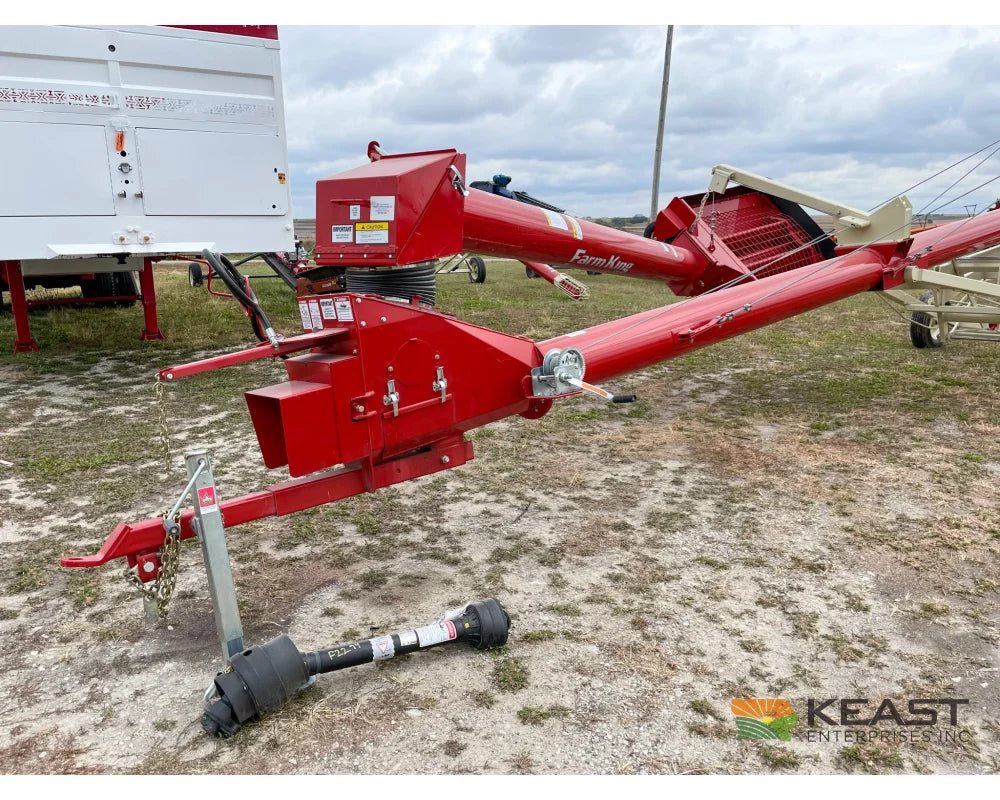 Farm King 1060 Auger 10’’ x 60’ Manual Swingaway Intake Scissor Lift Augers