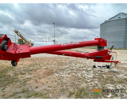 Farm King 1060 Auger 10’’ x 60’ Manual Swingaway Intake Scissor Lift Augers