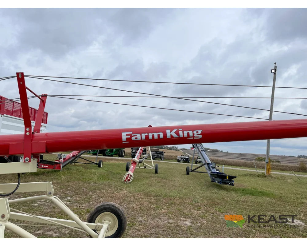 Farm King 1060 Auger 10’’ x 60’ Manual Swingaway Intake Scissor Lift Augers