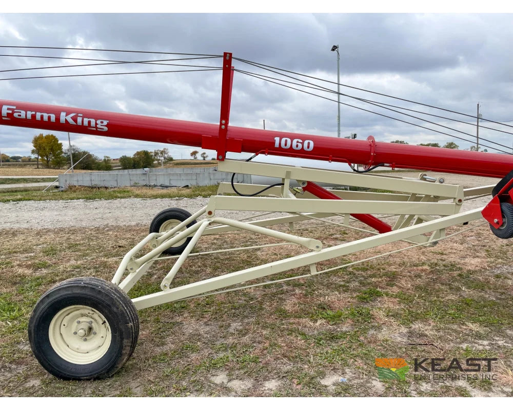Farm King 1060 Auger 10’’ x 60’ Manual Swingaway Intake Scissor Lift Augers