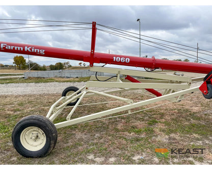 Farm King 1060 Auger 10’’ x 60’ Manual Swingaway Intake Scissor Lift Augers