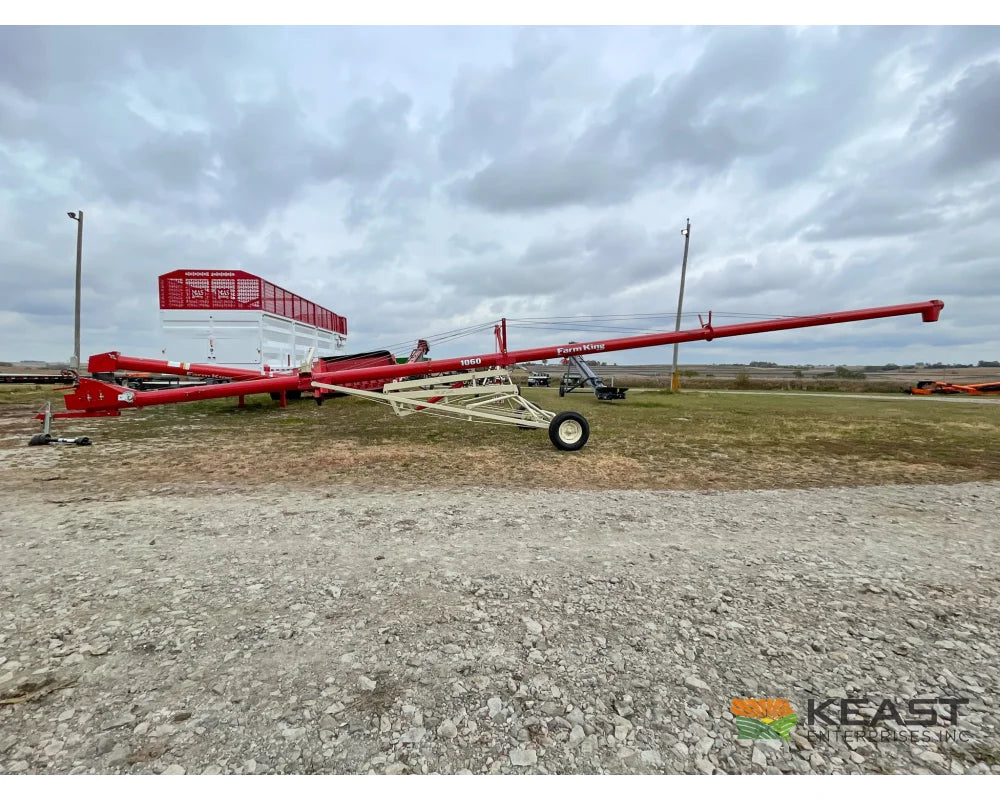 Farm King 1060 Auger 10’’ x 60’ Manual Swingaway Intake Scissor Lift Augers