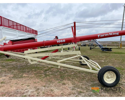 Farm King 1060 Auger 10’’ x 60’ Manual Swingaway Intake Scissor Lift Augers