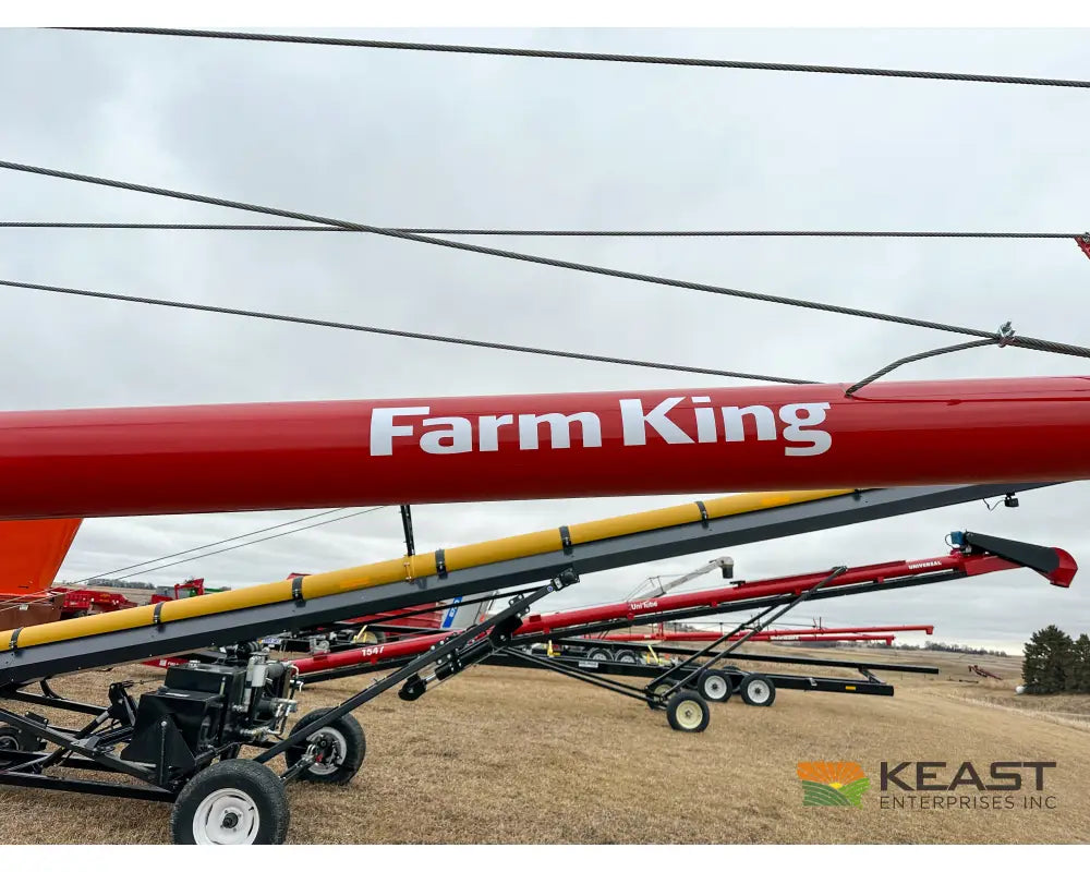 Farm King 1070 Auger - 10’’ x 70’ Manual Swingaway Intake Scissor Lift Augers