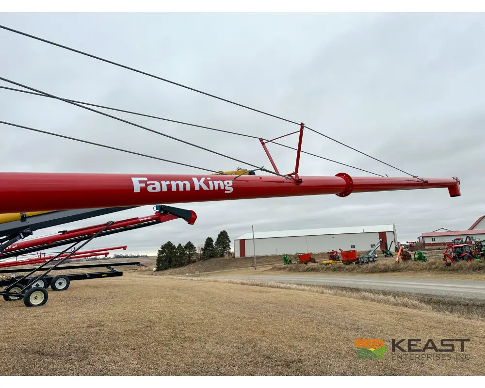 Farm King 1070 Auger - 10’’ x 70’ Manual Swingaway Intake Scissor Lift Augers
