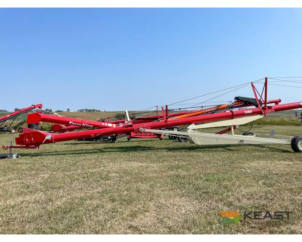 Farm King 1385 Auger - 13’’ x 85’ Swingaway Intake Scissor Lift Augers
