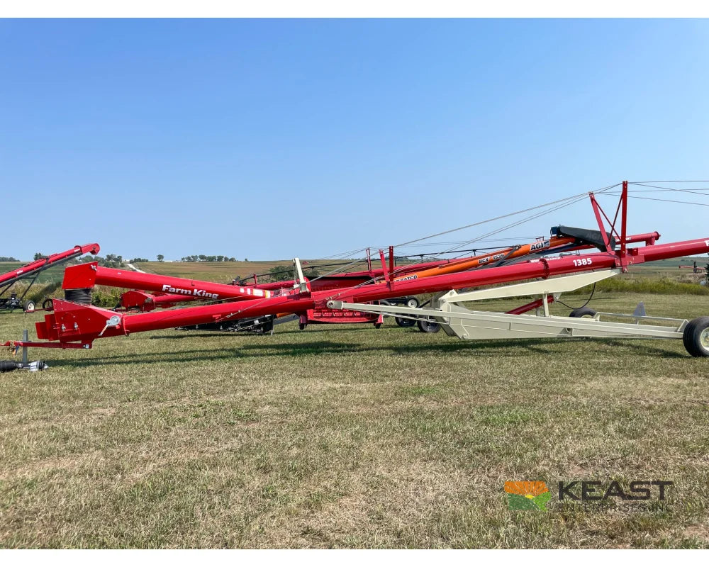 Farm King 1385 Auger - 13’’ x 85’ Swingaway Intake Scissor Lift Augers
