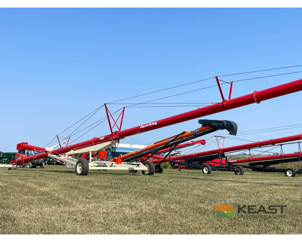 Farm King 1385 Auger - 13’’ x 85’ Swingaway Intake Scissor Lift Augers