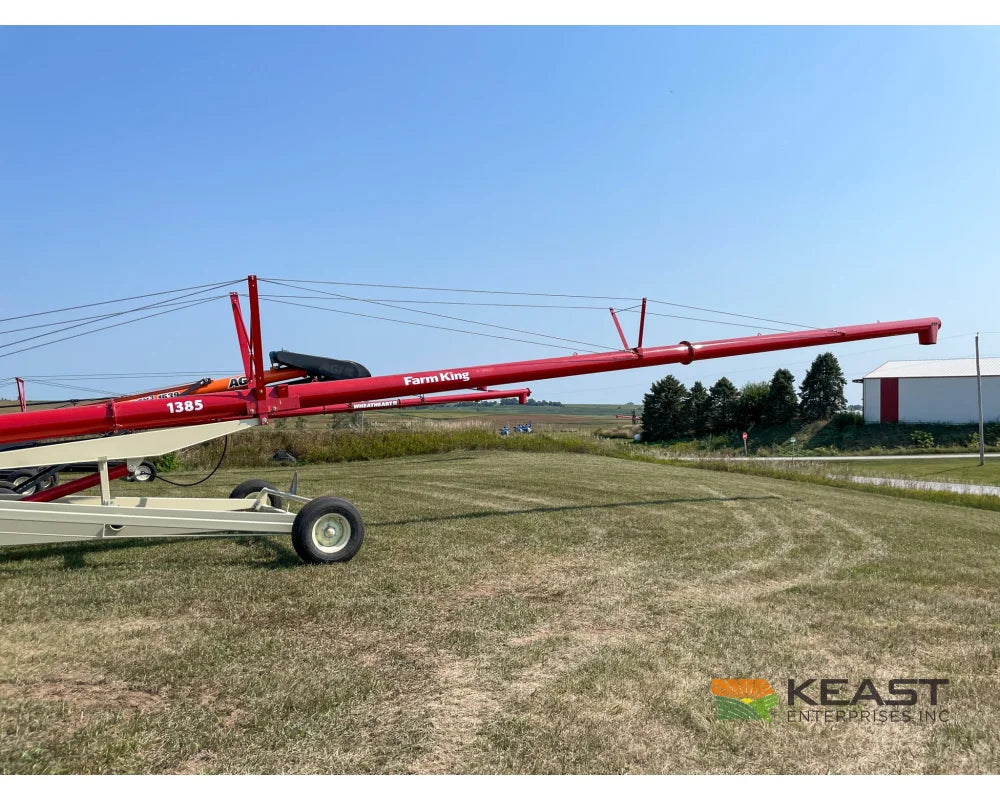 Farm King 1385 Auger - 13’’ x 85’ Swingaway Intake Scissor Lift Augers