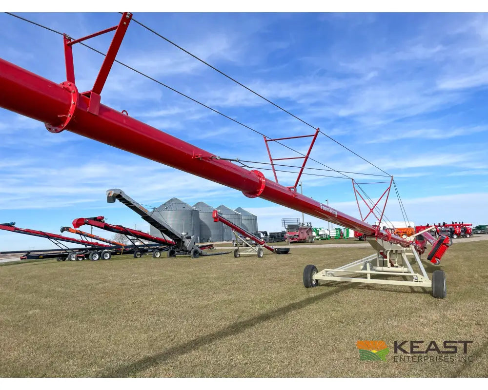 Farm King 1395 Auger - 13’’ x 95’ Swingaway Intake Scissor Lift Augers
