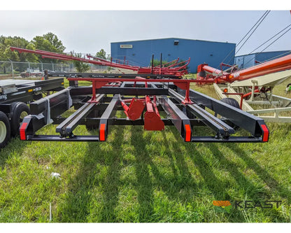 Farm King 2400 Round Bale Carrier - 8 Bale Capacity Self Loading Arm Feed Wagons