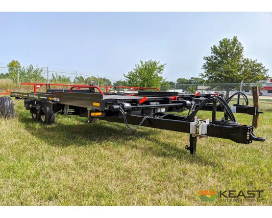 Farm King 2400 Round Bale Carrier - 8 Bale Capacity Self Loading Arm Feed Wagons