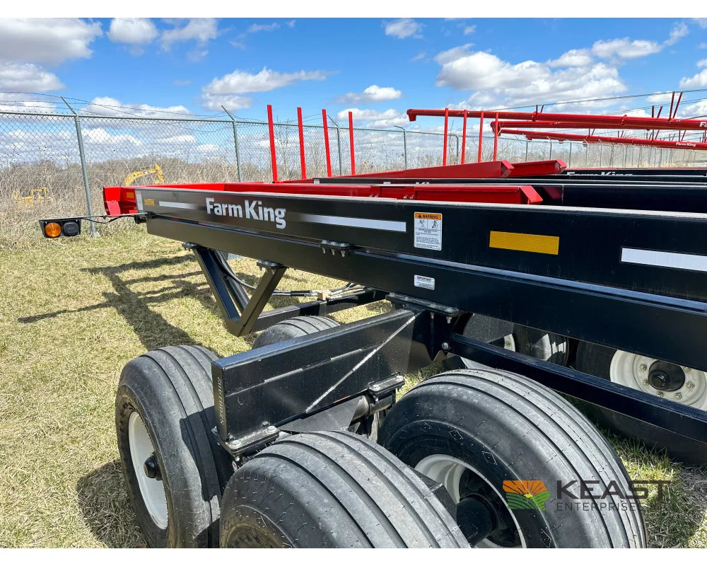 Farm King 4480XD Square Bale Carrier - Up to 24 Bale Capacity Self Loading Arm Feed Wagons