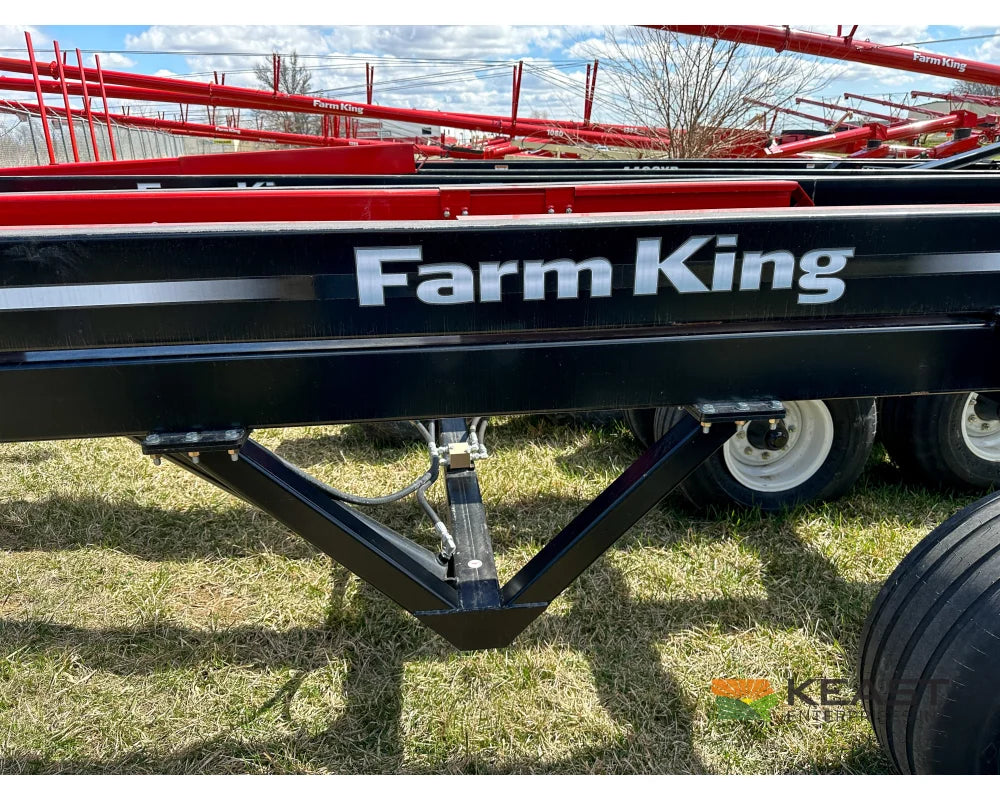 Farm King 4480XD Square Bale Carrier - Up to 24 Bale Capacity Self Loading Arm Feed Wagons