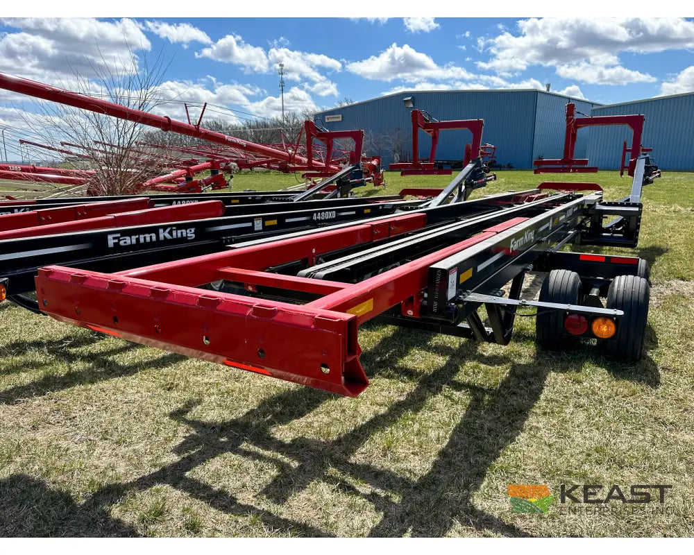 Farm King 4480XD Square Bale Carrier - Up to 24 Bale Capacity Self Loading Arm Feed Wagons