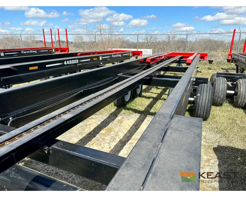 Farm King 4480XD Square Bale Carrier - Up to 24 Bale Capacity Self Loading Arm Feed Wagons