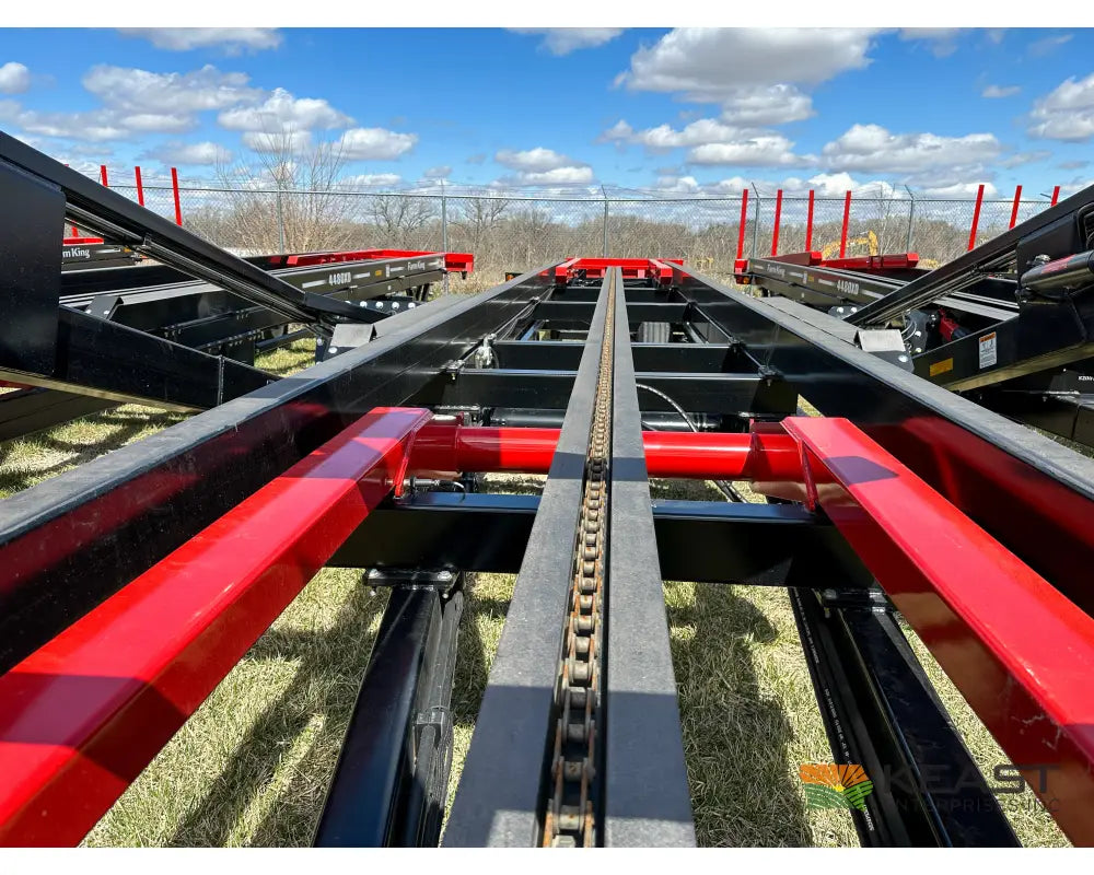 Farm King 4480XD Square Bale Carrier - Up to 24 Bale Capacity Self Loading Arm Feed Wagons